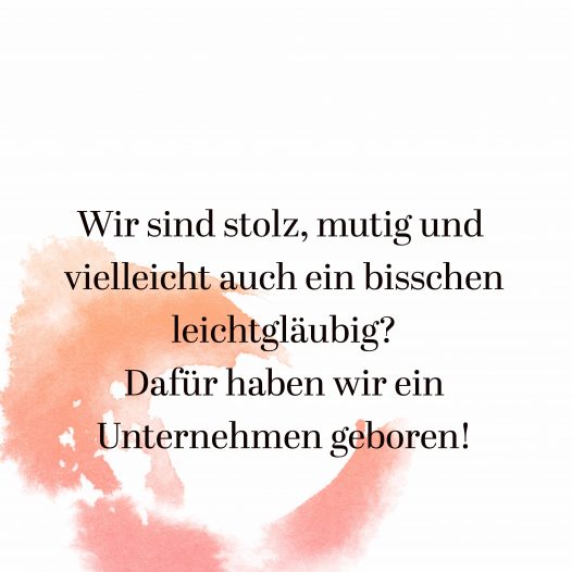 In 13 Schritten zum eigenen Unternehmen, wir haben gegründet.