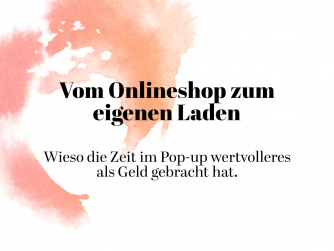 Den Onlineshop im Februar gestartet, den eigenen Laden ab April. Unsere Eindrücke, Wünsche und Emotionen findet Ihr in dieser Podcast-Episode.