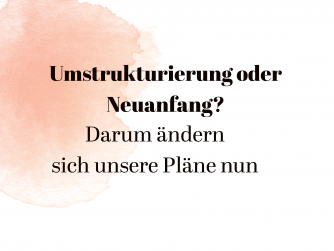 Umstrukturierung im Unternehmen